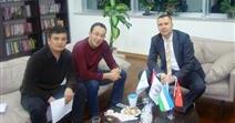 Директор  узбекской фирмы ООО «Люкселивин» г-н Отабек Имамов и ветеринарный врач г-н Азамет посетили наше предприятие. 